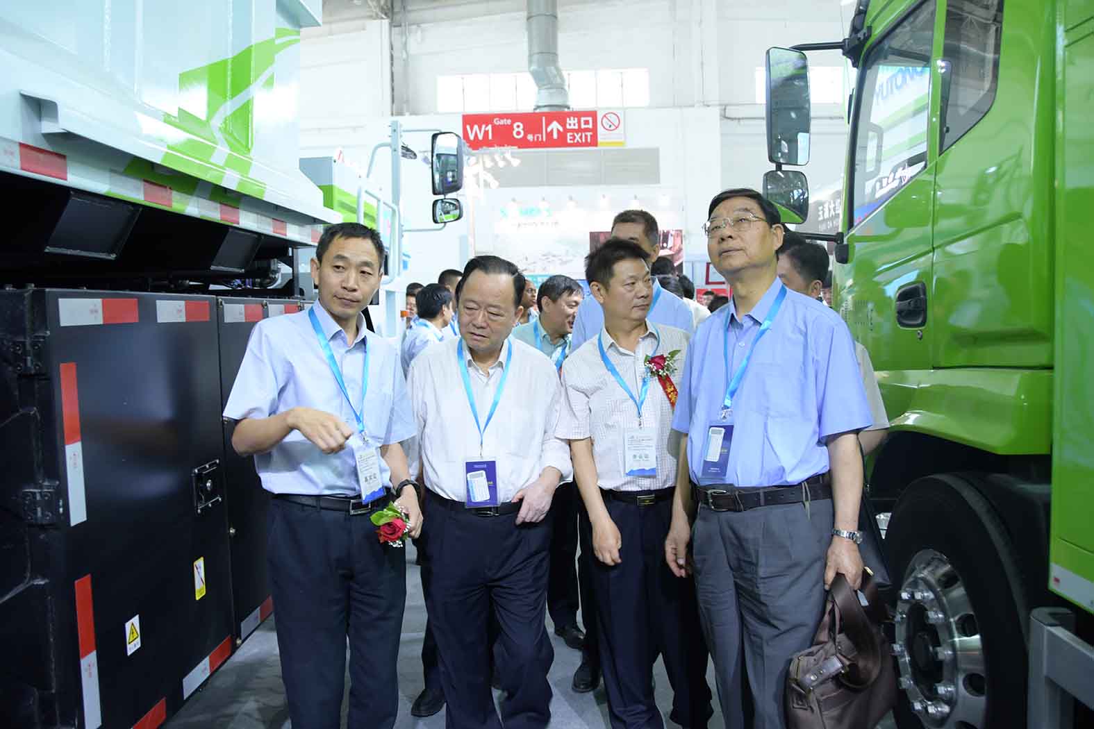 引领未来▲幸运彩纯电动矿用车闪耀2019CIME展会